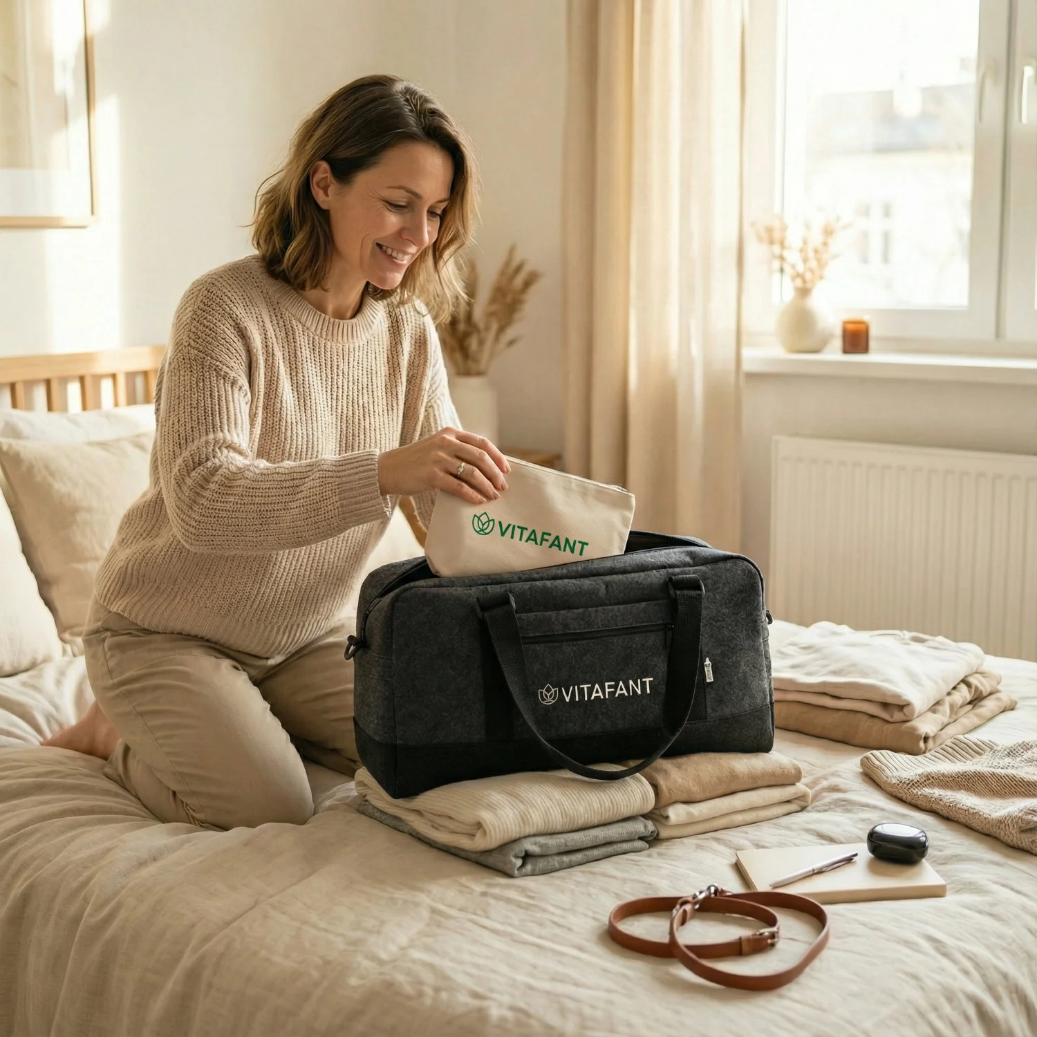 Kosmetiktasche (Baumwolle) - Image 3